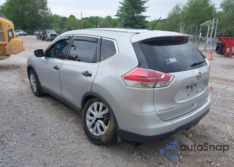 2016 Nissan Rogue S from USA, damaged, VIN KNMAT2MT5GP650911